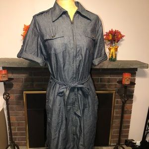 NY & Company (hidden)Zipper Soft Jean Dress